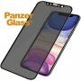PanzerGlass kaljeno anti-spy steklo za iPhone XR/11 - črna