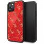 Guess ovitek z zlatim logotipom za iPhone 11 Pro Max - rdeče