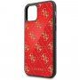 Guess ovitek z zlatim logotipom za iPhone 11 Pro Max - rdeče