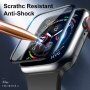 Kaljeno 3D steklo za Apple Watch 44mm - 2 kom