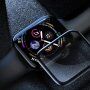 Kaljeno 3D steklo za Apple Watch 44mm - 2 kom