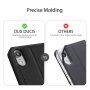 Dux Ducis flip etui z režo za kartice za iPhone XR - črna