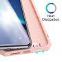 Dux Ducis flip etui z režo za kartice za iPhone XR - roza