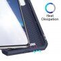Dux Ducis flip etui z režo za kartice za iPhone XR - modro