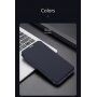 Dux Ducis flip etui z režo za kartice za iPhone XR - modro