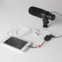 Aputure reduktor / adapter / razdelilnik 3,5 mm avdio priključka za slušalke in mikrofon