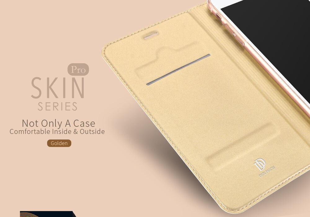 Prevlečna torba Dux Ducis s stojalom za iPhone 7 Plus / 8 Plus - temno modra