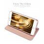 Prevlečna torba Dux Ducis s stojalom za iPhone 7 Plus / 8 Plus - temno modra