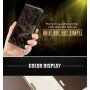 Flip etui z marmornatim vzorcem za iPhone SE (2020/2022)/8/7 - siva