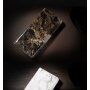 Flip etui z marmornatim vzorcem za iPhone SE (2020/2022)/8/7 - siva