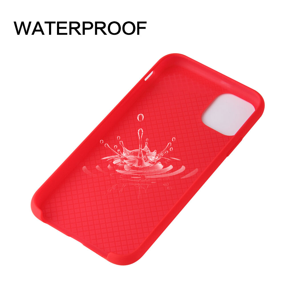 Howmark mehko gumijasto prevleko za iPhone 11 Pro Max - črna