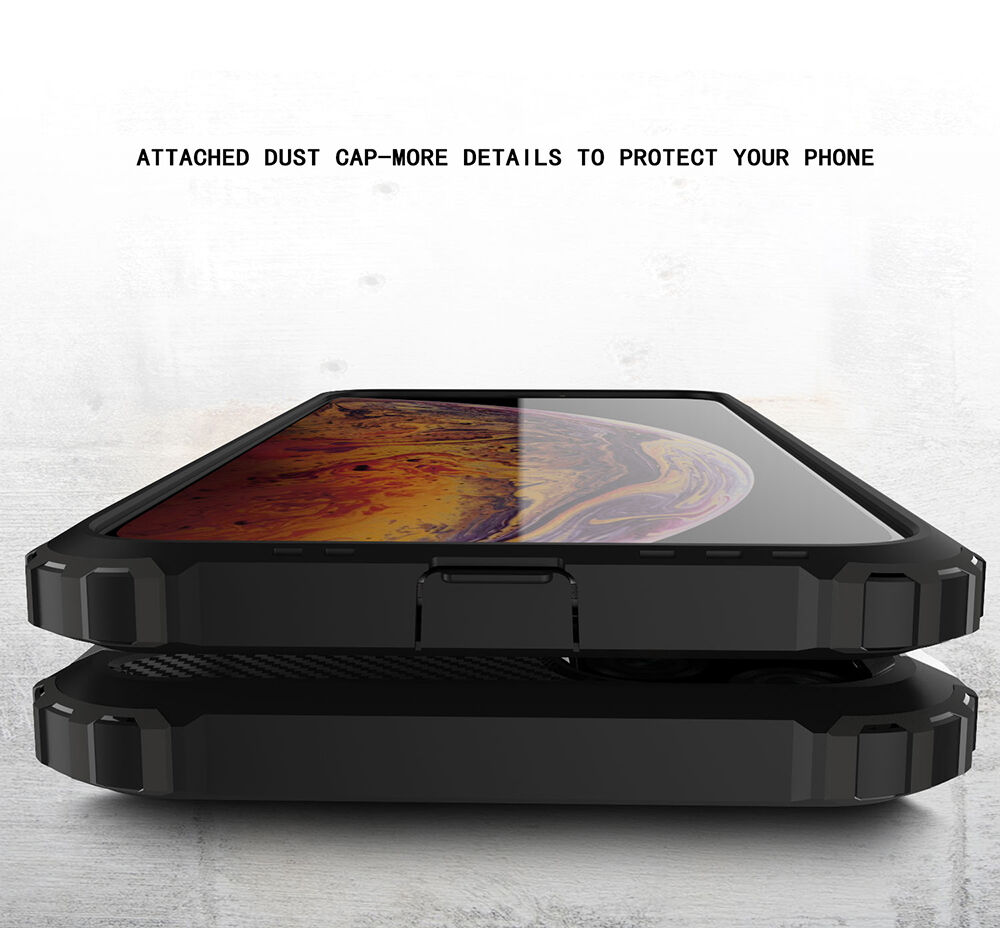 Odporen Armor pokrov iPhone 11 Pro Max - mornarsko modra