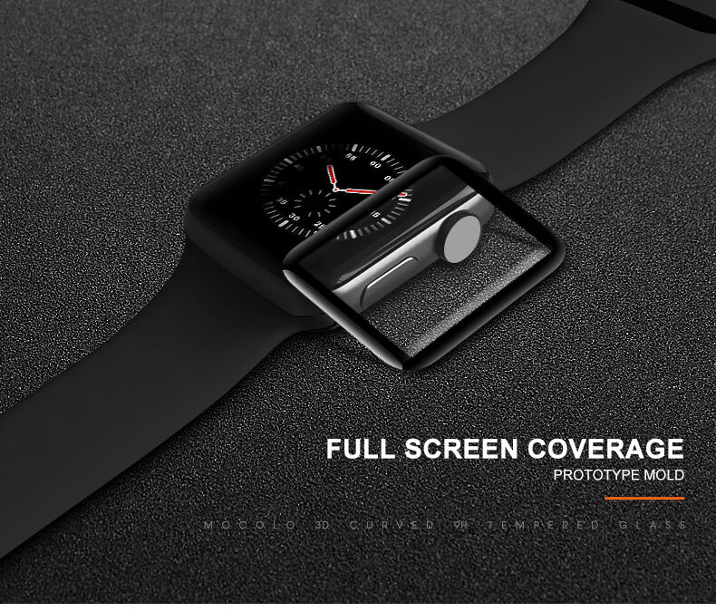 MOCOLO 3D kaljeno steklo z mehkim robom za Apple Watch 40mm