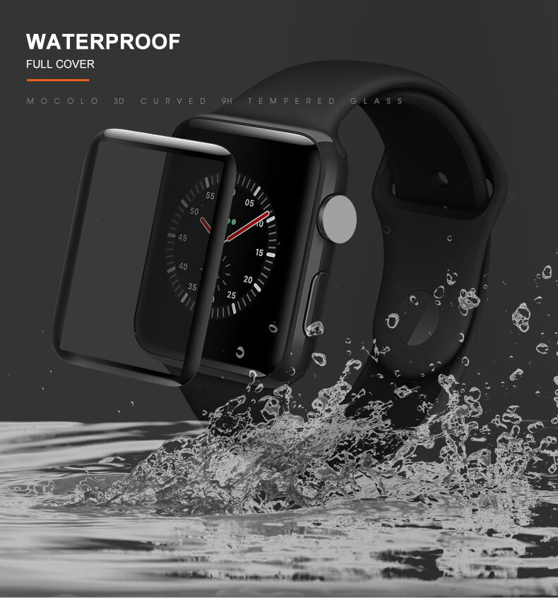 MOCOLO 3D kaljeno steklo z mehkim robom za Apple Watch 40mm