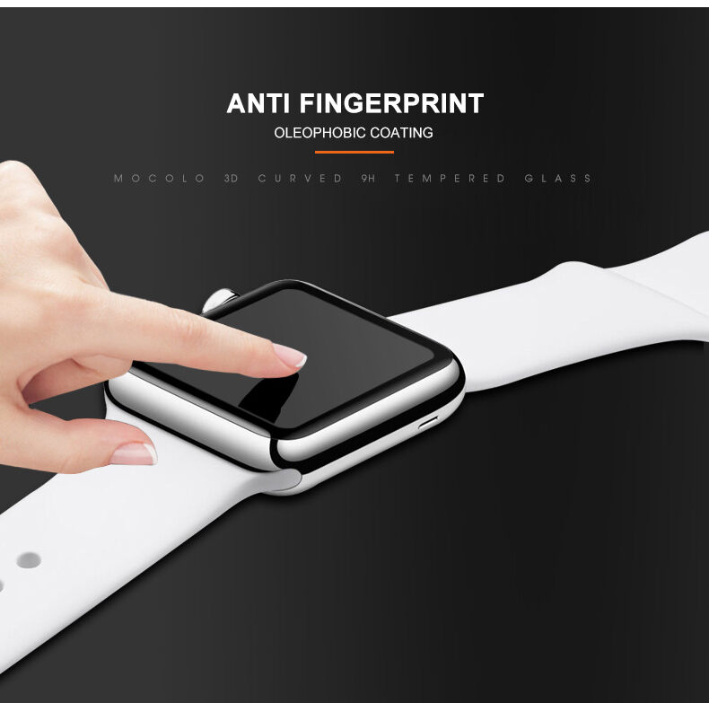 MOCOLO 3D kaljeno steklo z mehkim robom za Apple Watch 40mm