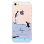 Ovitek za iPhone 5 / 5S / SE (2016) - zasnova - pingvini