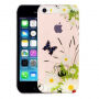 Ovitek za iPhone 5 / 5S / SE (2016) - zasnova - krizantema