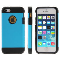 Super trpežna prevleka "Armor" za iPhone 5 / 5S / SE (2016) - modro