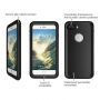 Vodotesna torba za potapljanje do globine 3m iPhone 8 Plus / 7 Plus - črna