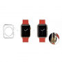 Gumijasto ohišje za Apple Watch 42 mm - prozorno