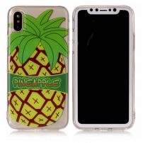 IMD ultra tanek plastični zadnji pokrov za Apple iPhone XS - ananas