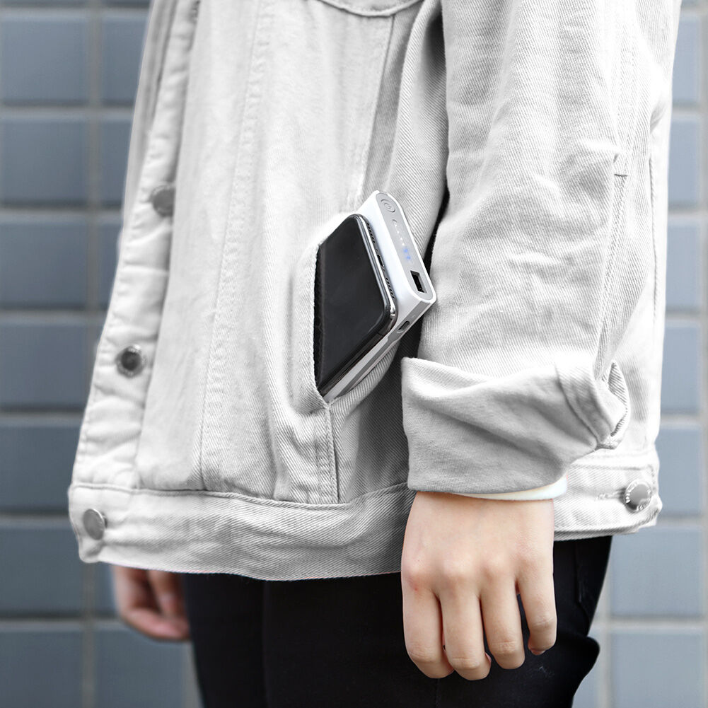 NILLKIN power bank 10000mAh z brezžičnim polnjenjem - bela