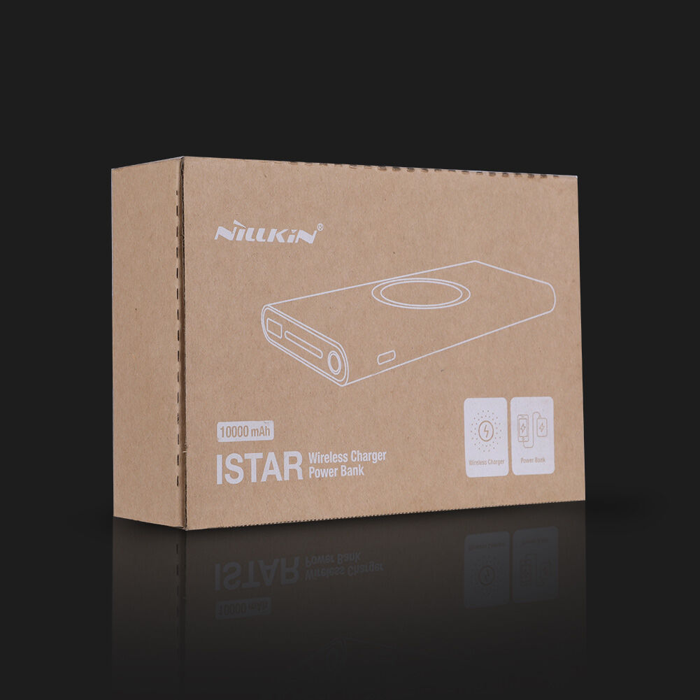 NILLKIN power bank 10000mAh z brezžičnim polnjenjem - bela
