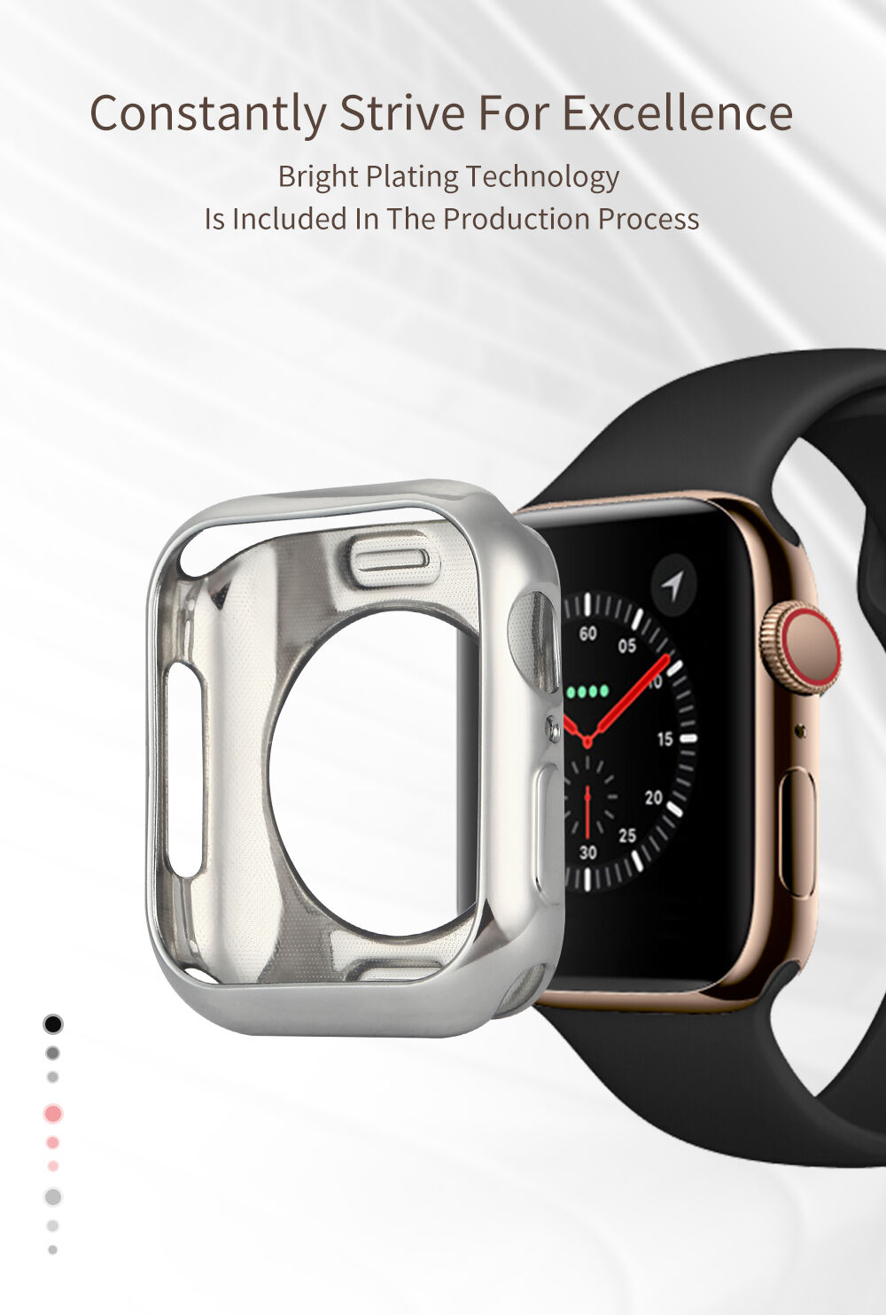 Dux Ducis zaščitni etui za Apple Watch 40mm - črn