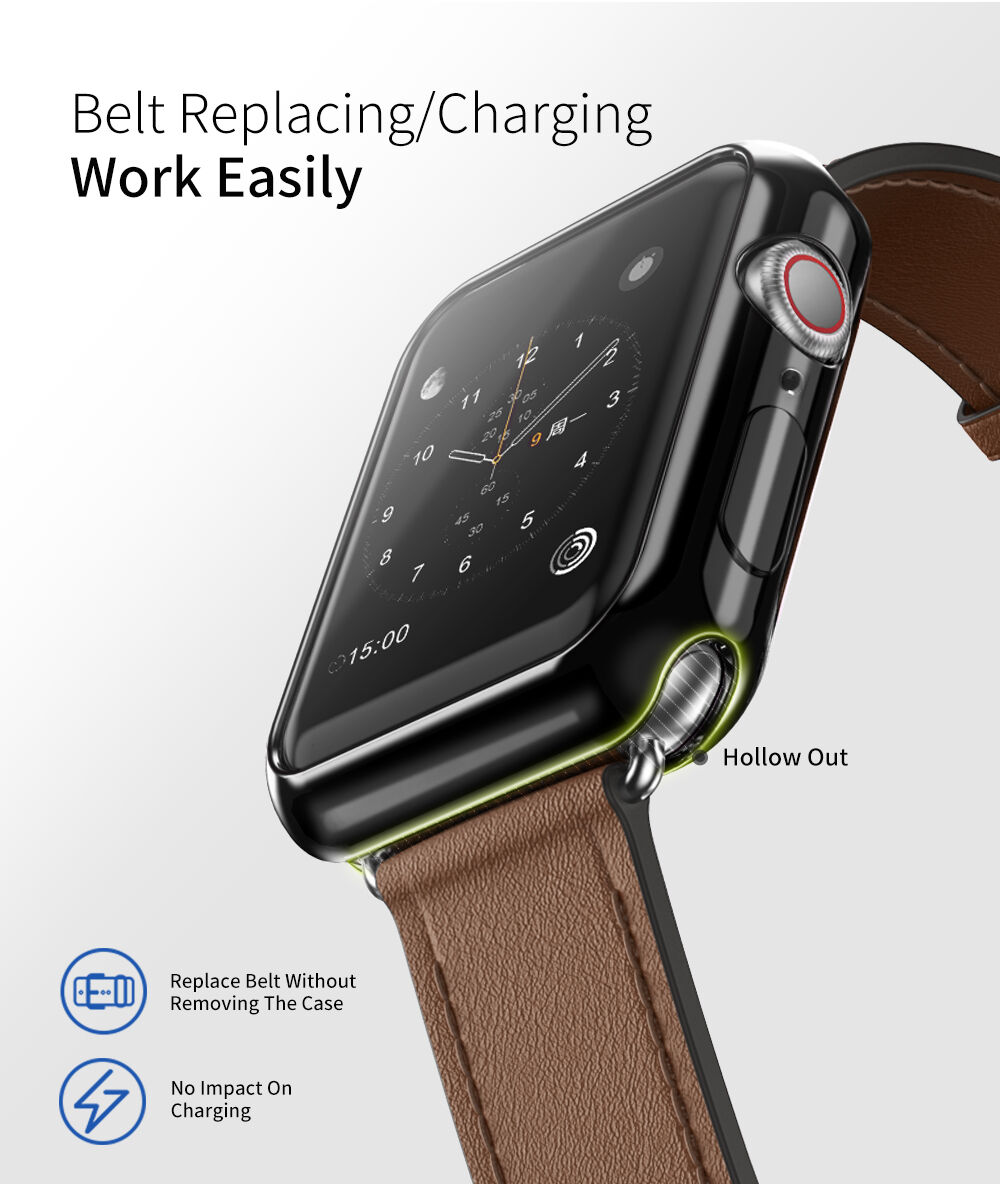 Dux Ducis zaščitni etui za Apple Watch 40mm - črn