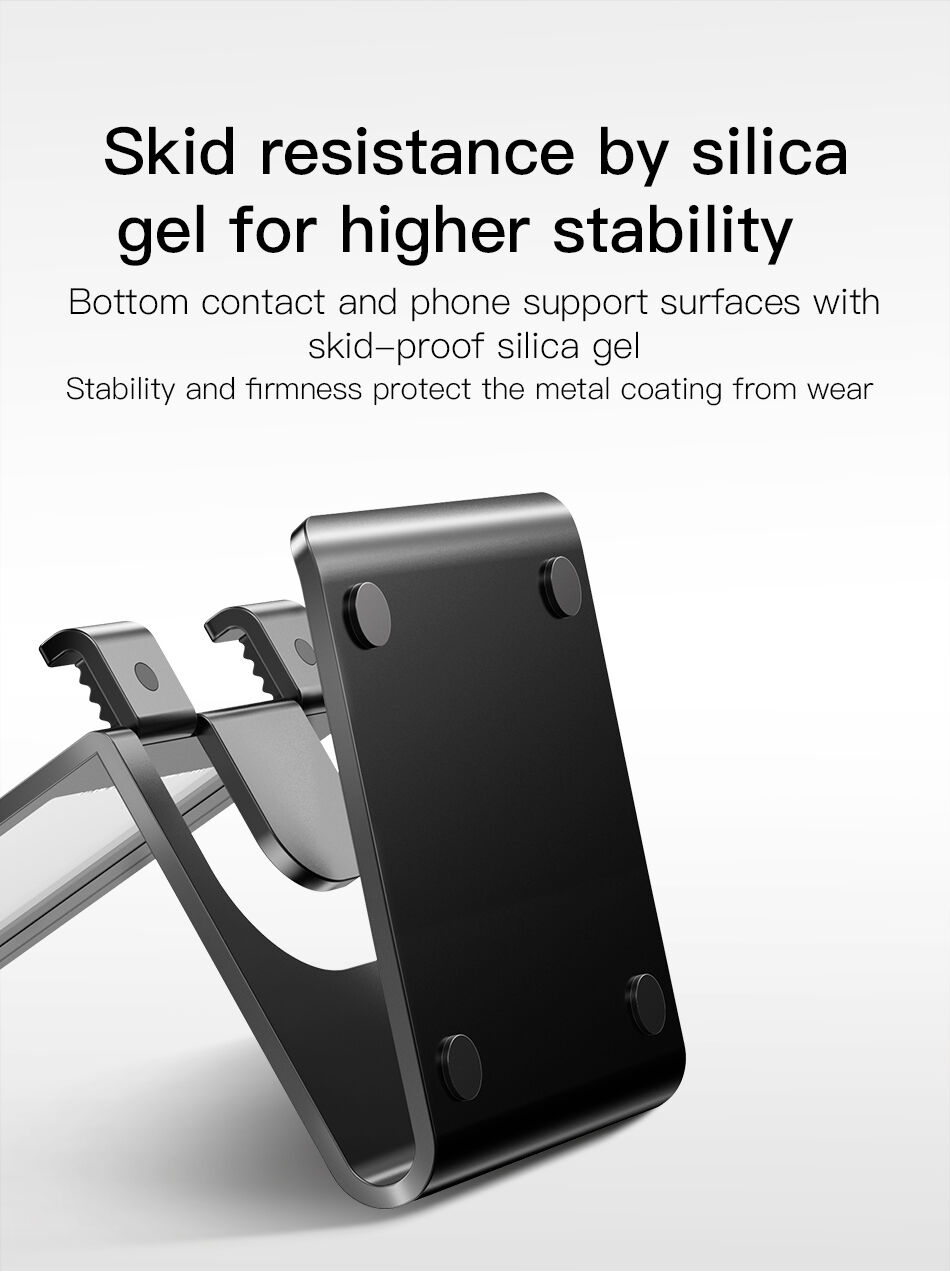 BASEUS elegantno stojalo za iPhone - črna
