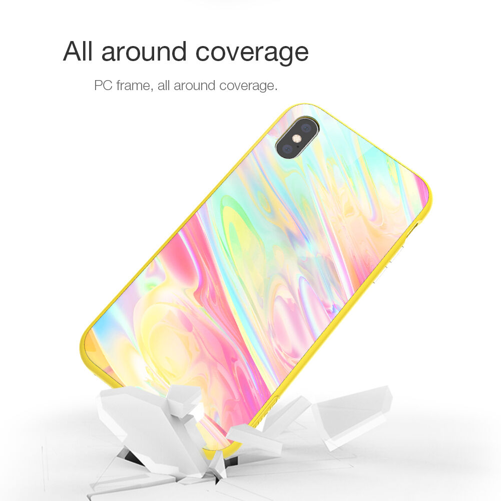 NILLKIN ovitek za Ombre za iPhone XS Max - rumena
