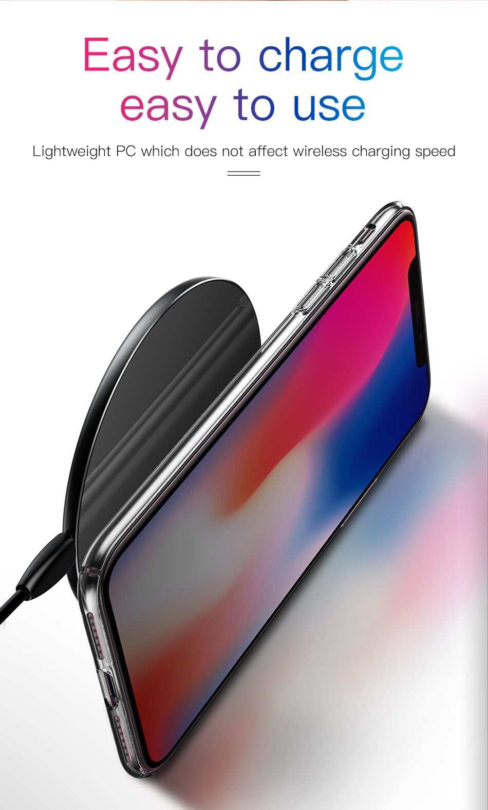 Pokrivalo BASEUS Aurora za iPhone XS - črna