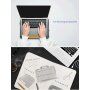 Večnamenska torbica s stojalom za iPad Pro 12,9" / MacBook do 14" - siva