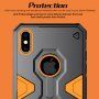 NILLKIN Defender II vzdržljiv pokrov iPhone XS Max - črna