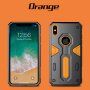 NILLKIN Defender II vzdržljiv pokrov iPhone XS Max - črna