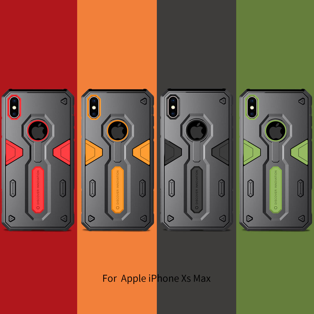 NILLKIN Defender II vzdržljiv pokrov iPhone XS Max - zelena