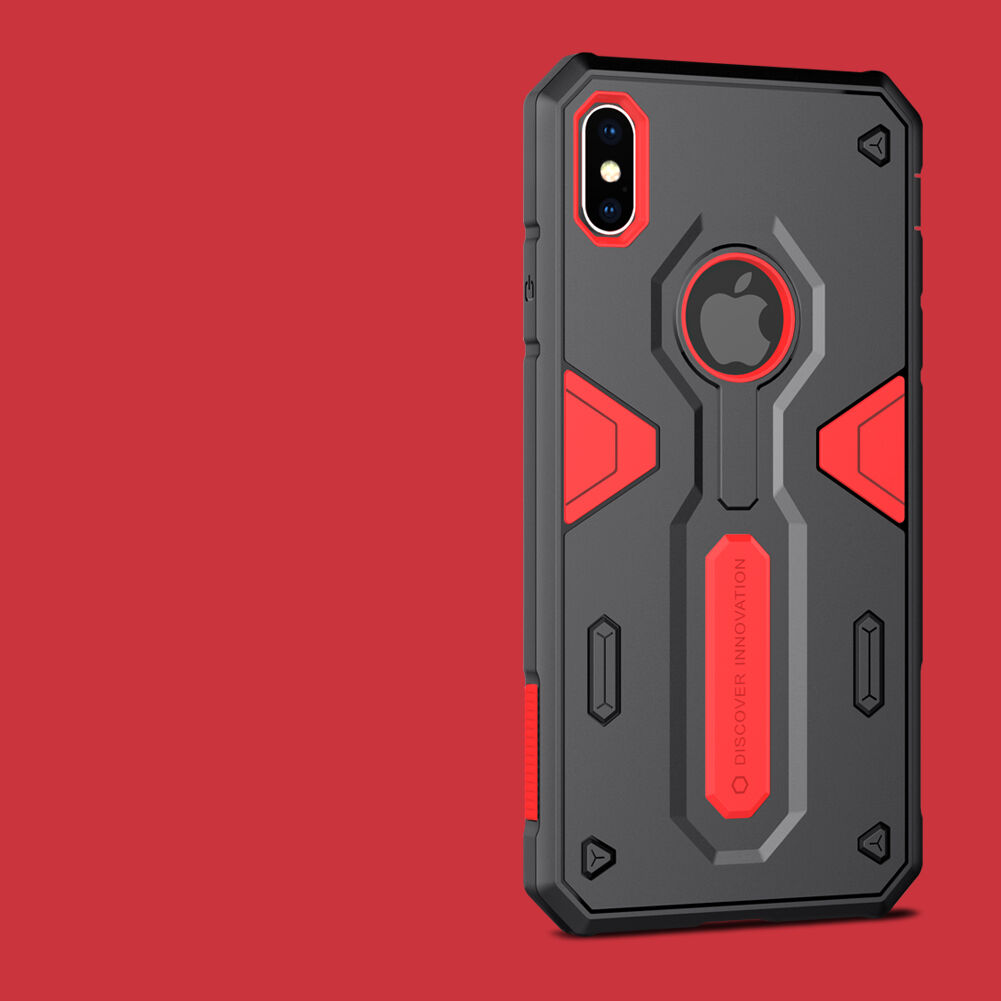 NILLKIN Defender II vzdržljiv pokrov iPhone XS Max - zelena