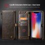 CASEME 2in1 snemljiva torbica za iPhone XS Max - črna
