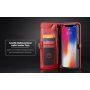 CASEME 2in1 snemljiva torbica za iPhone XS Max - rdeče