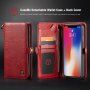 CASEME 2in1 snemljiva torbica za iPhone XS Max - rjava