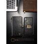 CASEME 2in1 snemljiva torbica za iPhone XS Max - rjava