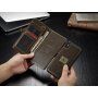 CASEME 2in1 snemljiva torbica za iPhone XS Max - rjava