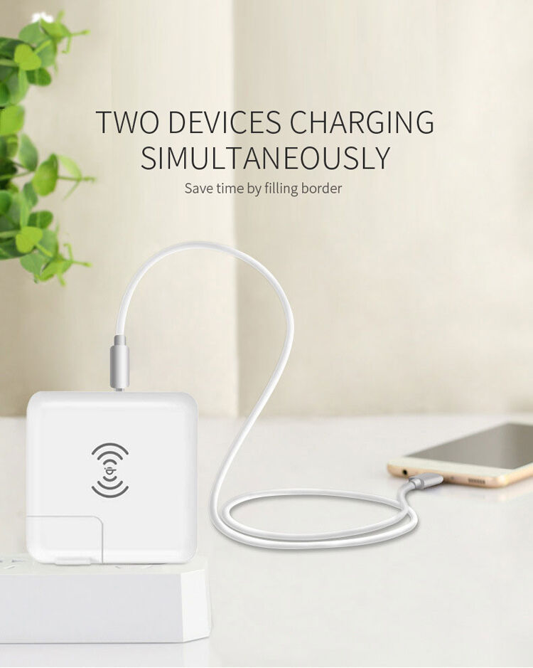 Polnilnik / napajalnik z močjo 6700mAh z zamenljivimi vtiči (AU / UK / ZDA / EU) in brezžičnim polnjenjem