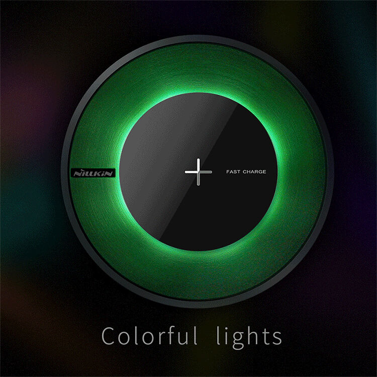 NILLKIN Magic Disc Wireless Charger for iPhone - črna