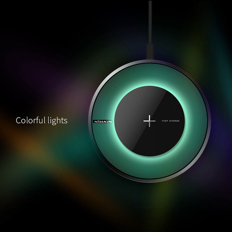 NILLKIN Magic Disc Wireless Charger for iPhone - črna