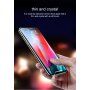 BASEUS kaljeno steklo z zaobljenim robom za iPhone XS Max - črna