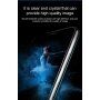 BASEUS kaljeno steklo z zaobljenim robom za iPhone XS Max - črna