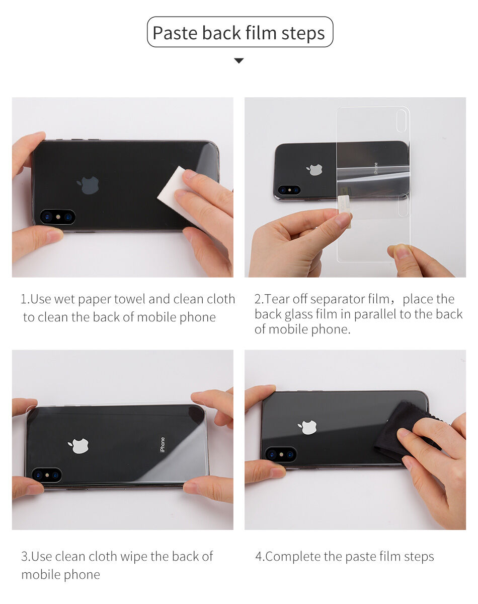 BASEUS kaljeno steklo za sprednjo in zadnjo stran za iPhone XS Max