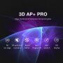 NILLKIN kaljeno 3D steklo za iPhone XS Max - črna