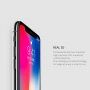 NILLKIN kaljeno 3D steklo za iPhone XS Max - črna